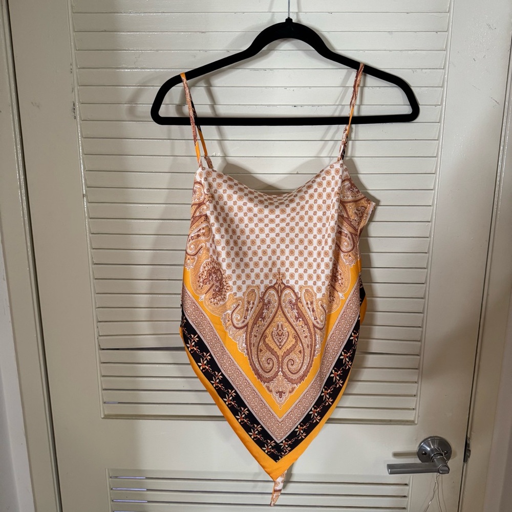 Scarf top o/s